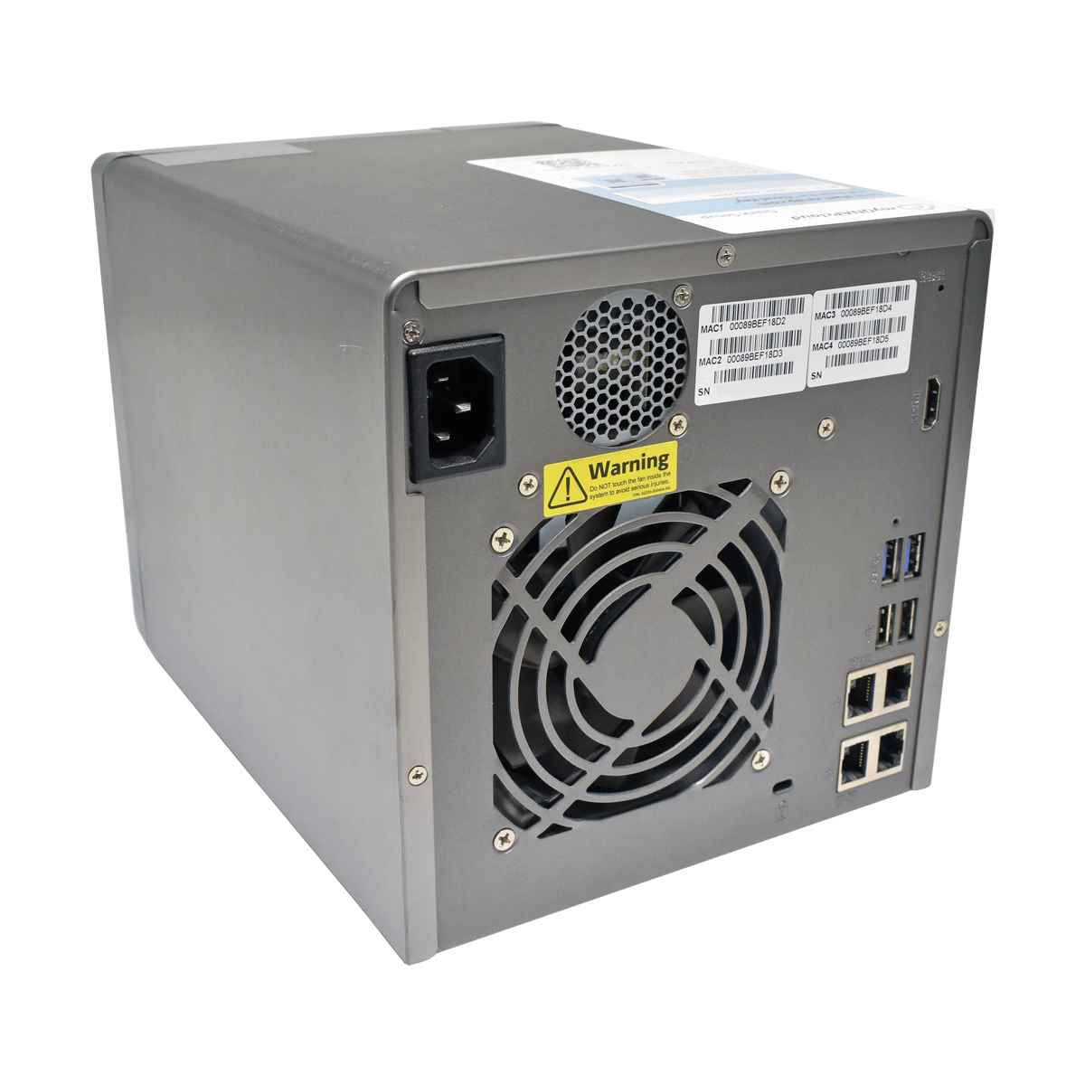 QNAP 4-Bay NAS Server TS-453 Pro Intel Celeron 2,0 GHz 2GB RAM