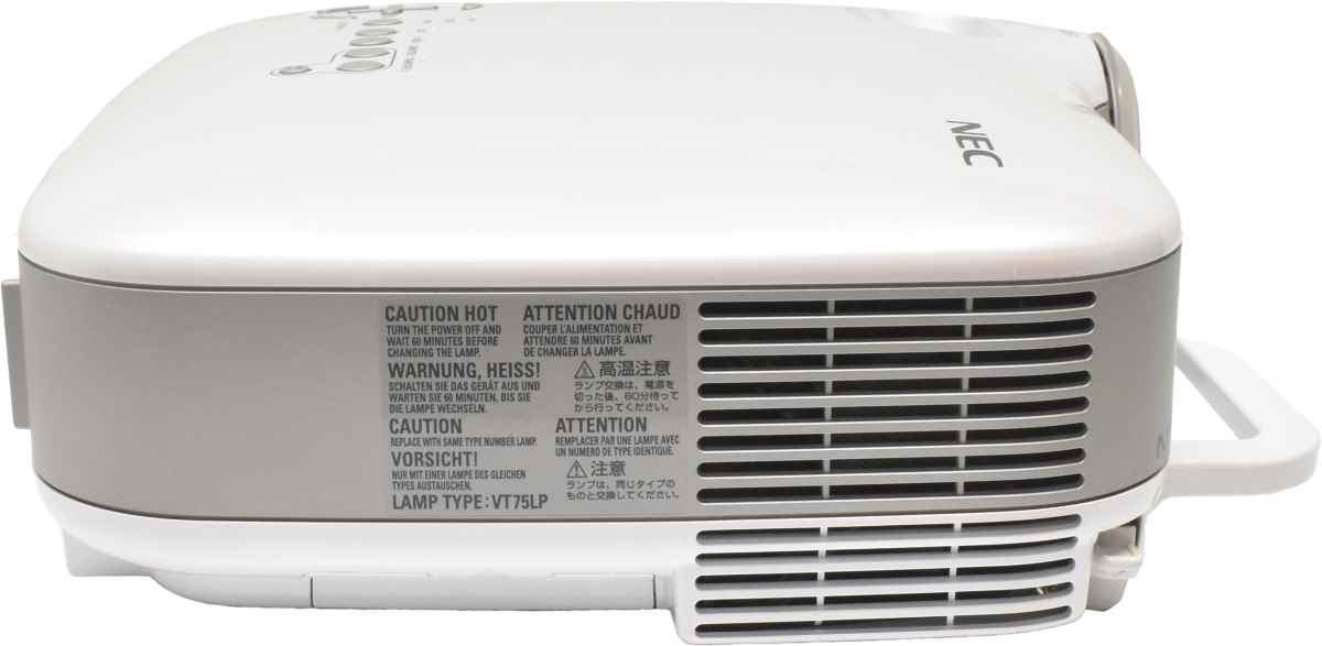 NEC VT676 1024 x 768 LCD Projektor 2500 ANSI-Lumen Kontrast 400:1