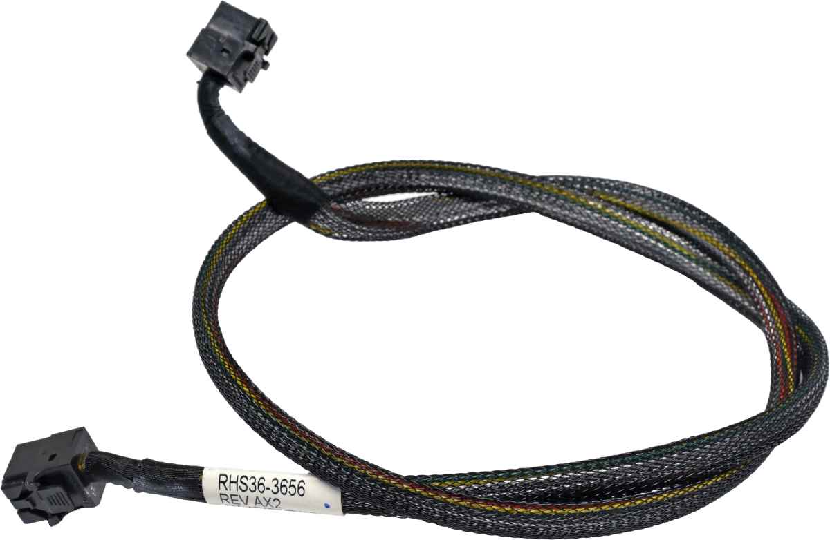 ZT Systems Riser Card T29011201 PCIe x16 - 2x MiniSAS HD SFF-8643 +Cable for Server Storage Z17C31601B