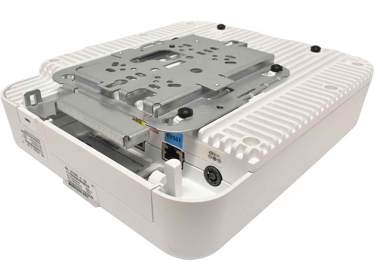 Cisco W-LAN Access Point AIR-AP4800-E-K9 mit Wandhalterung