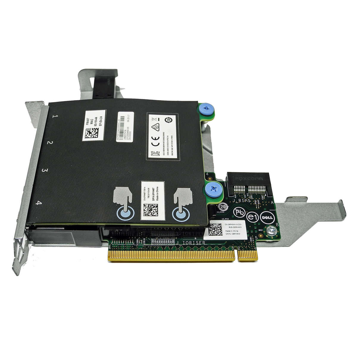 DELL-4-Port-GbE-Daughter-Card-0FM487-Riser-Card-08-002.jpg DELL 4-Port GbE Daughter Card 0FM487 +Riser Card 08PX9W for PowerEdge R920 R930