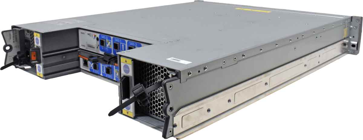 HP XYRATEX Compellent Enclosure EB-2425 1019221-01 2U 2x 12G SAS Controller 24x 2,5" Bay 2x PSU