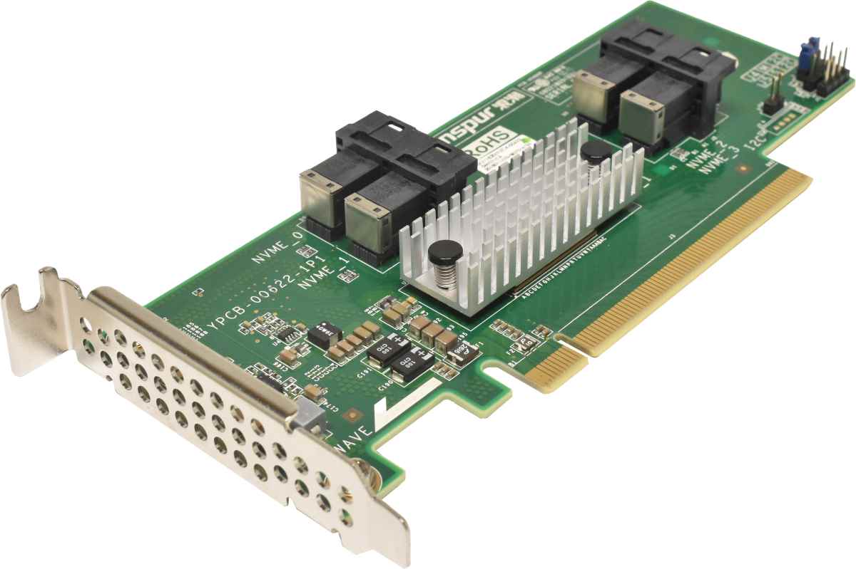 Inspur YZCA-00622-101 12Gbps NVMe RAID Controller für Inspur Server N Series LP Inspur YZCA-00622-101 12Gbps NVMe RAID Controller für Inspur Server N Series LP