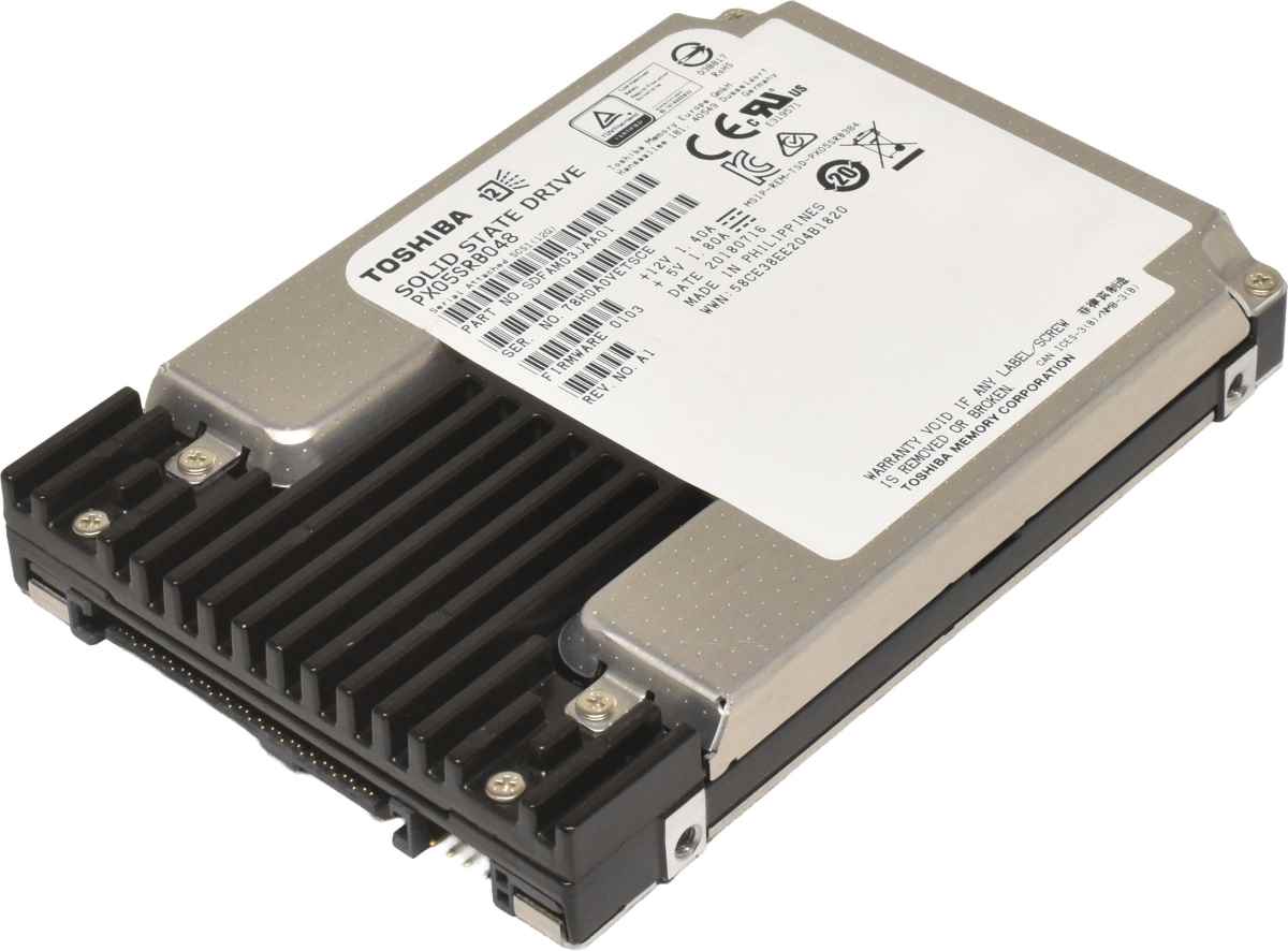 Toshiba 480GB 2.5" 12G SAS SFF SSD PX05SRB048 PowerEdge, ProLiant, Primergy