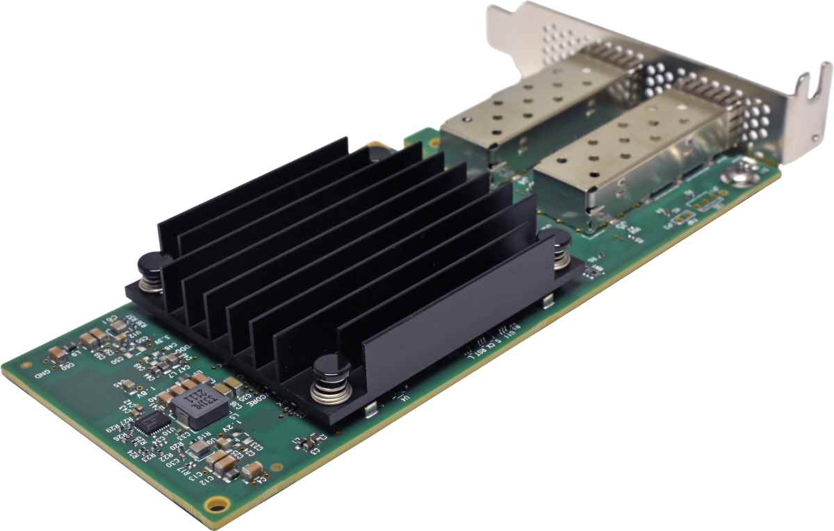 Mellanox CX512A MCX512A-ACUT ConnectX-5 Dual-Port SFP28 10/25G PCIe x8 Network Adapter LP