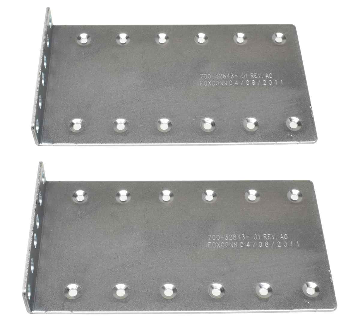 Cisco Foxconn 2U 19" Rack Mount Ears Bracket Kit 700-32843-01 für Nexus 5596 Chassis, N9K no Screws Cisco Foxconn 2U 19" Rack Mount Ears Bracket Kit 700-32843-01 für Nexus 5596 Chassis, N9K no Screws