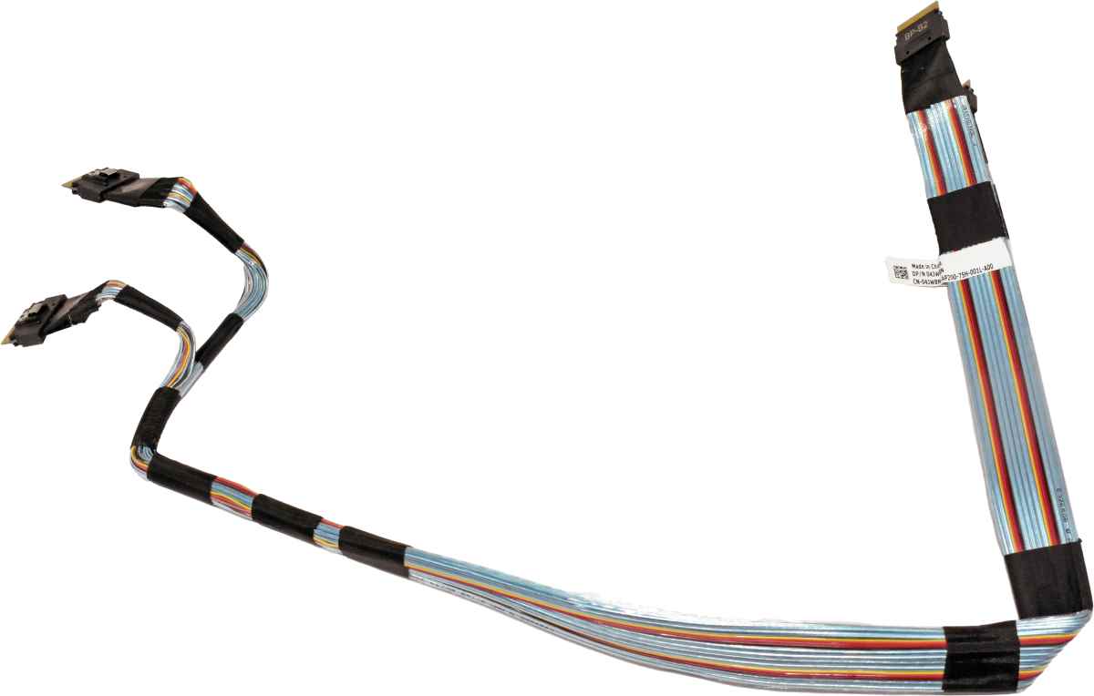 Dell 04JW8N 2x SFF-8654 - 2x SFF8654 70cm NVMe Data Cable for R740 R740xd R940