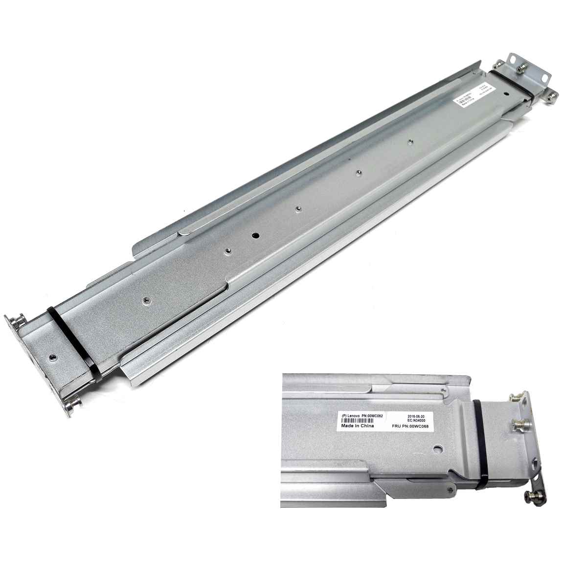IBM Lenovo Rack Rails / Rackschienen Kit für D1024 Storage 00WC062 00WC068 IBM Lenovo Rack Rails / Rackschienen Kit für D1024 Storage 00WC062 00WC068