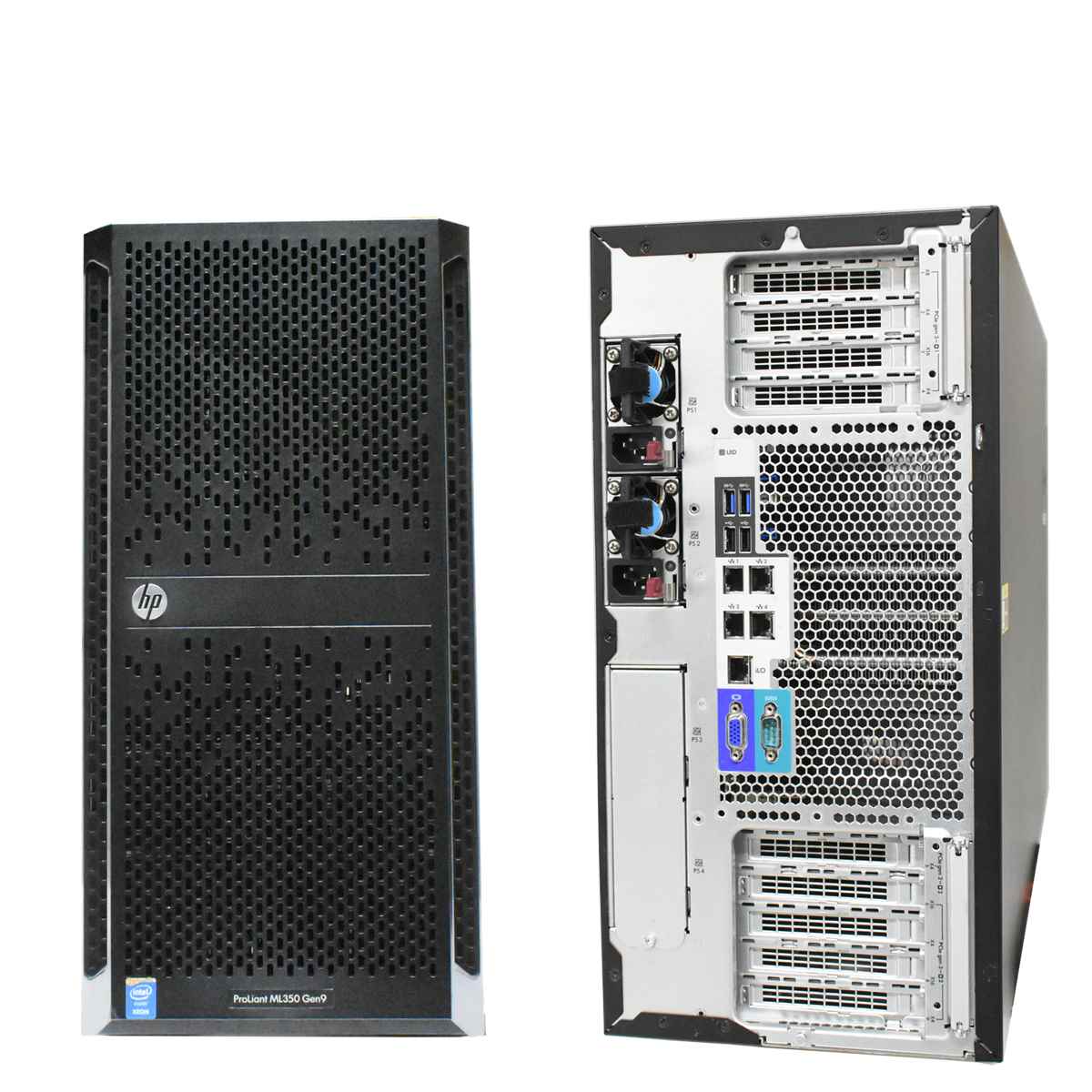 HP ProLiant ML350 G9 Tower Server 2x E5-2623 V3 3 GHz CPU 32GB PC4 8x LFF P440ar