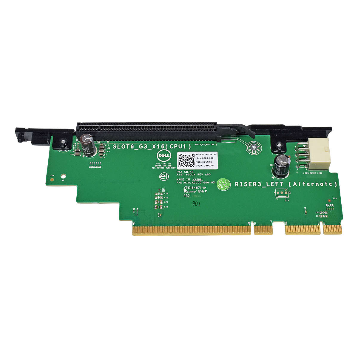 Dell Riser Board Riser Karte 0800JH PCIe x16 für PowerEdge R730, R730XD