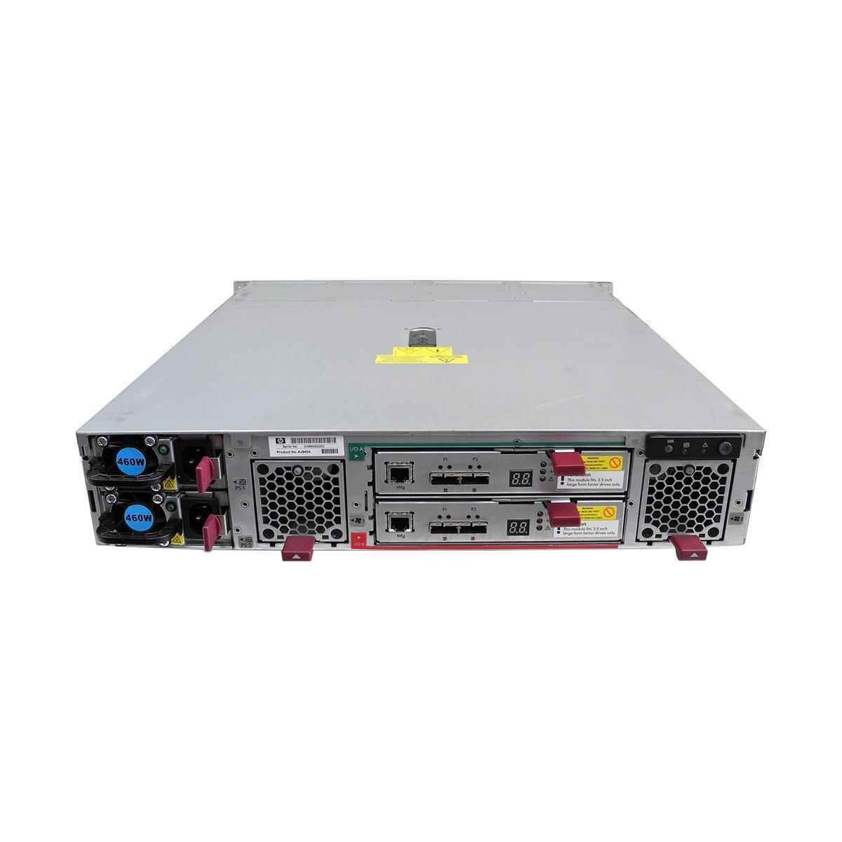 HP StorageWorks D2600 P/N: AJ940-63002 12x HDD Bay 2xI/O Module AJ940-04402 HP StorageWorks D2600 P/N: AJ940-63002 12x HDD Bay 2xI/O Module AJ940-04402