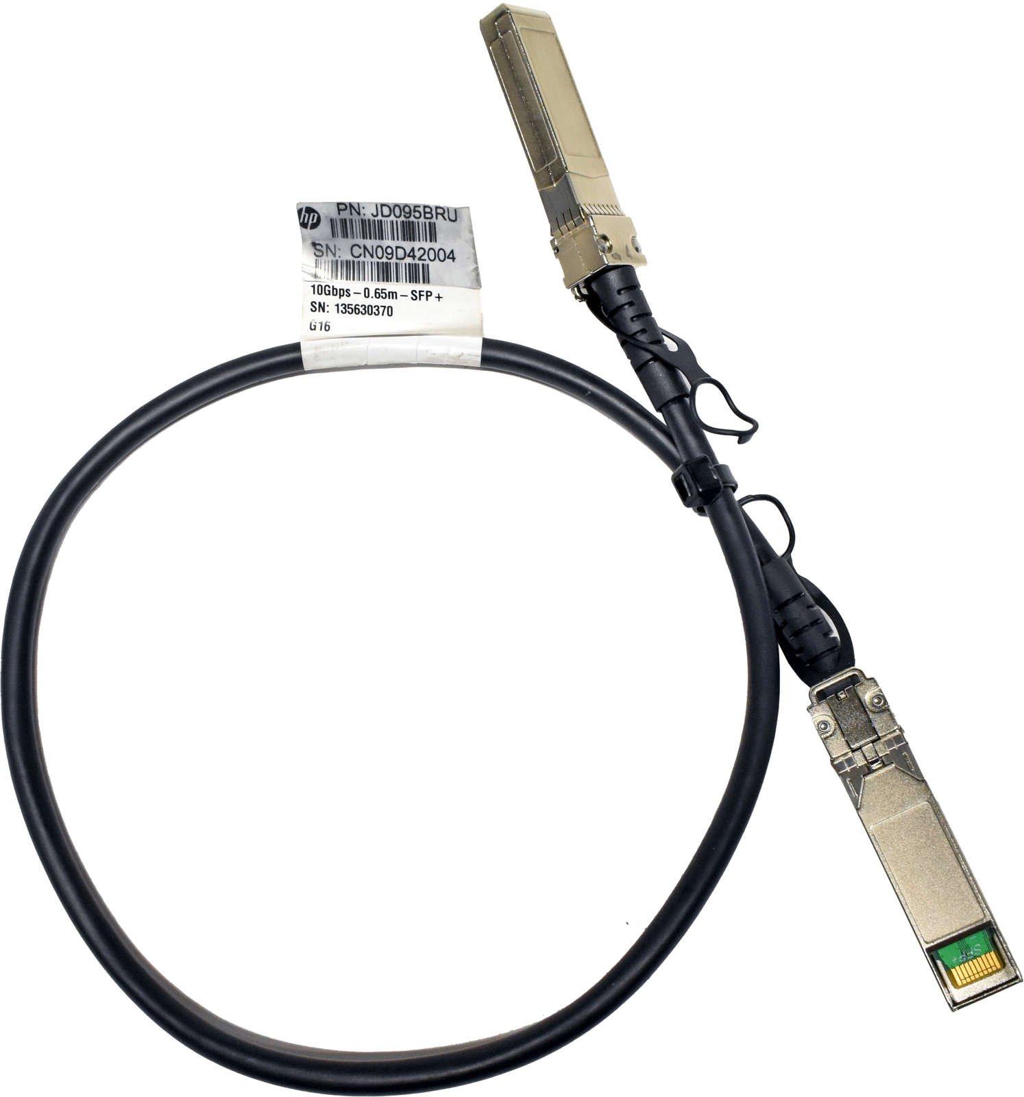 HP JD095BRU LSWM1STK 10Gbps 0,65m SFP+ - SFP+ Datenkabel