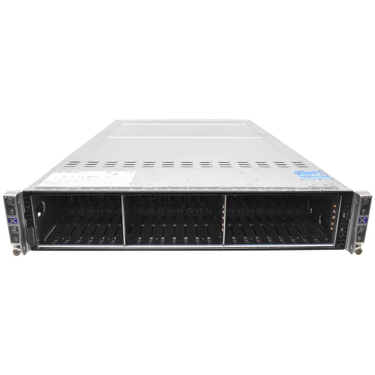 Nutanix 4 Node Server NXS2U4NS24G 4x Node 2x PSU 2000W CSE-217 24x SFF Caddy