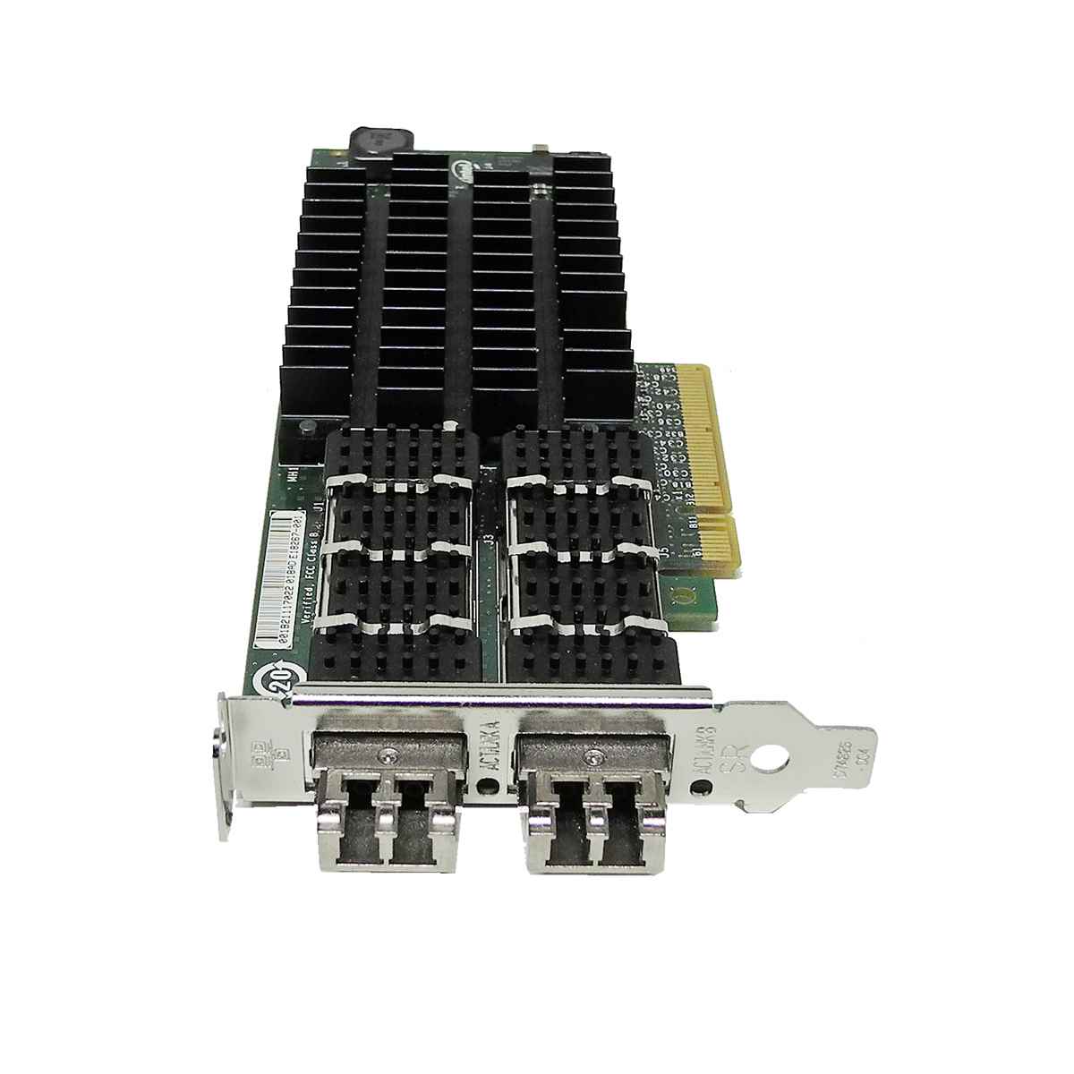 Intel 10GbE XF SR2 Dual Port Fibre Channel Server Adapter EXPX9502AFXSR LP Intel 10GbE XF SR2 Dual Port Fibre Channel Server Adapter EXPX9502AFXSR LP