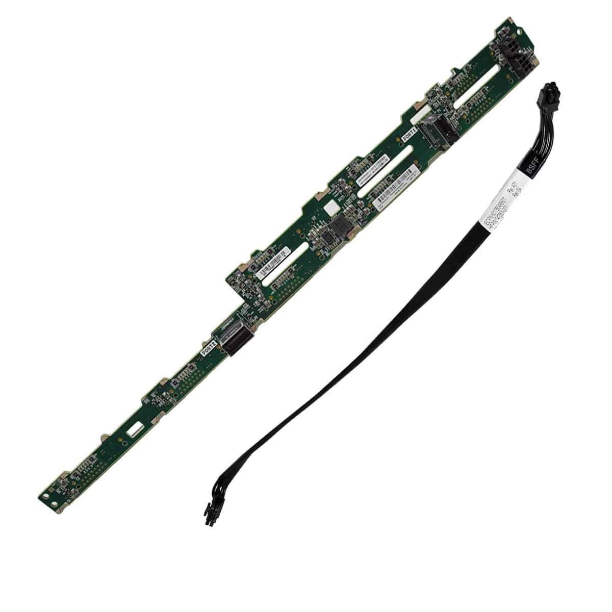 HP SAS-Backplane 8 x 2,5'' DL160 G9 DL360p G9 G10 780428-001 + Power Kabel