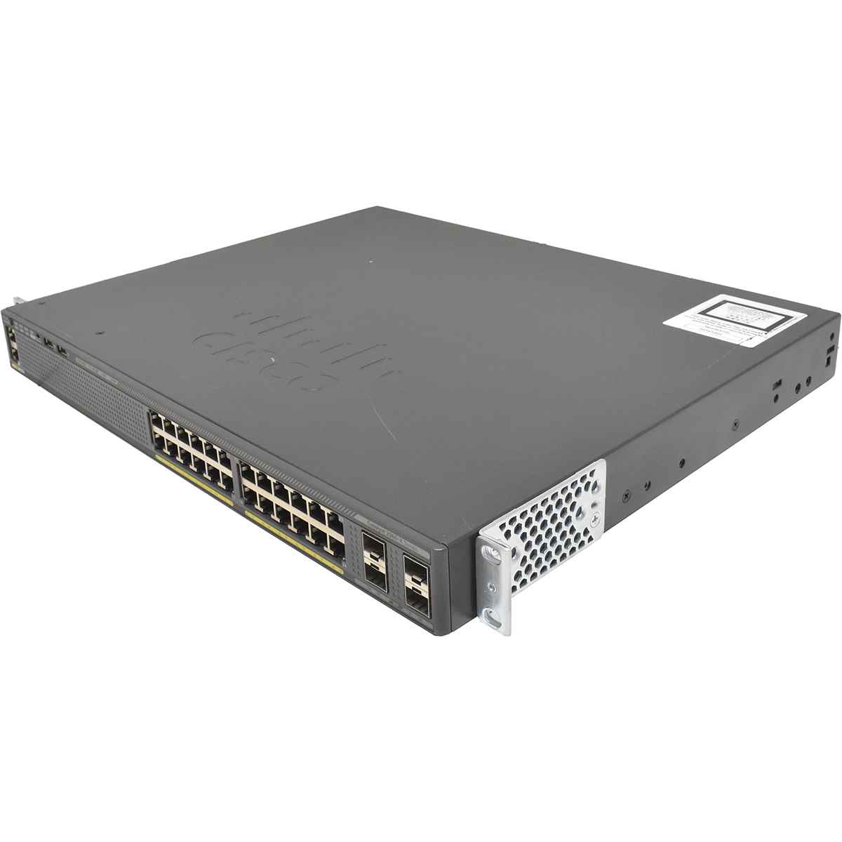 Cisco WS-C2960X-24PS-L 24-Port PoE+ GE Switch 4x SFP GE +Rack Ears Cisco WS-C2960X-24PS-L 24-Port PoE+ GE Switch 4x SFP GE +Stack Module +Rack Ears