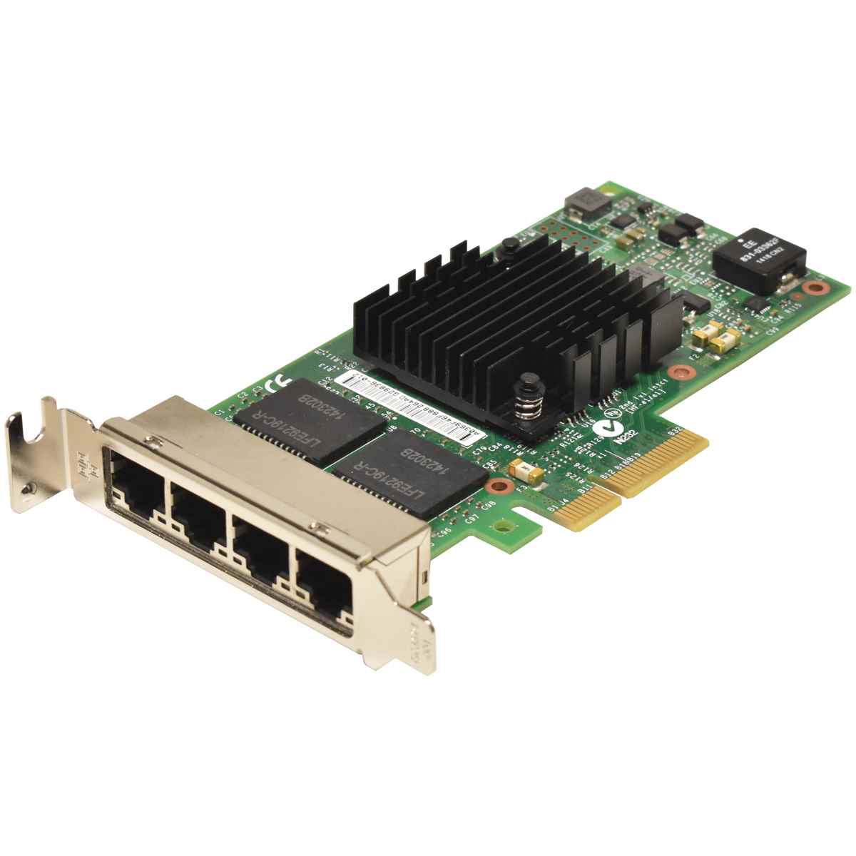 Oracle I350-T4 4-Port PCIe x4 Gigabit Ethernet Network Adapter G13021 7070195 LP Oracle I350-T4 4-Port PCIe x4 Gigabit Ethernet Network Adapter G13021 7070195 LP