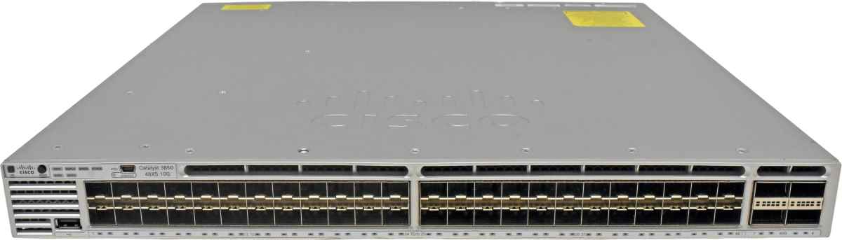 Cisco Catalyst WS-C3850-48XS-S 48-Port SFP+ 10GE Switch 4x 40G QSFP+ F to R