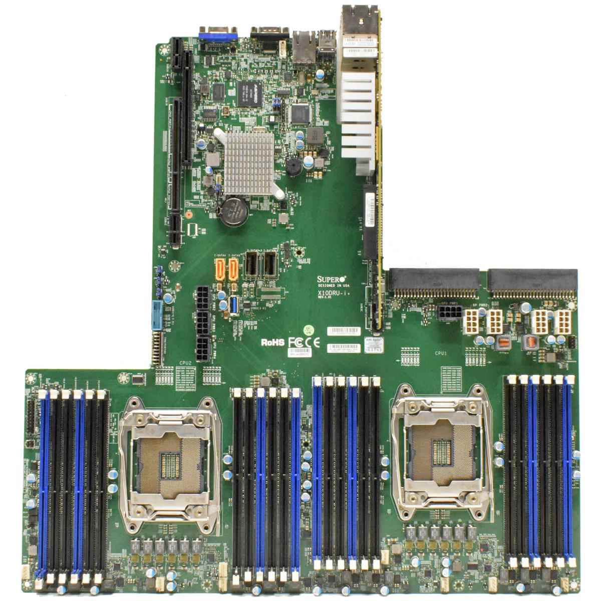 Supermicro Motherboard X10DRU-i+ Dual LGA2011-3 Socket Supermicro Motherboard X10DRU-i+ Dual LGA2011-3 Socket