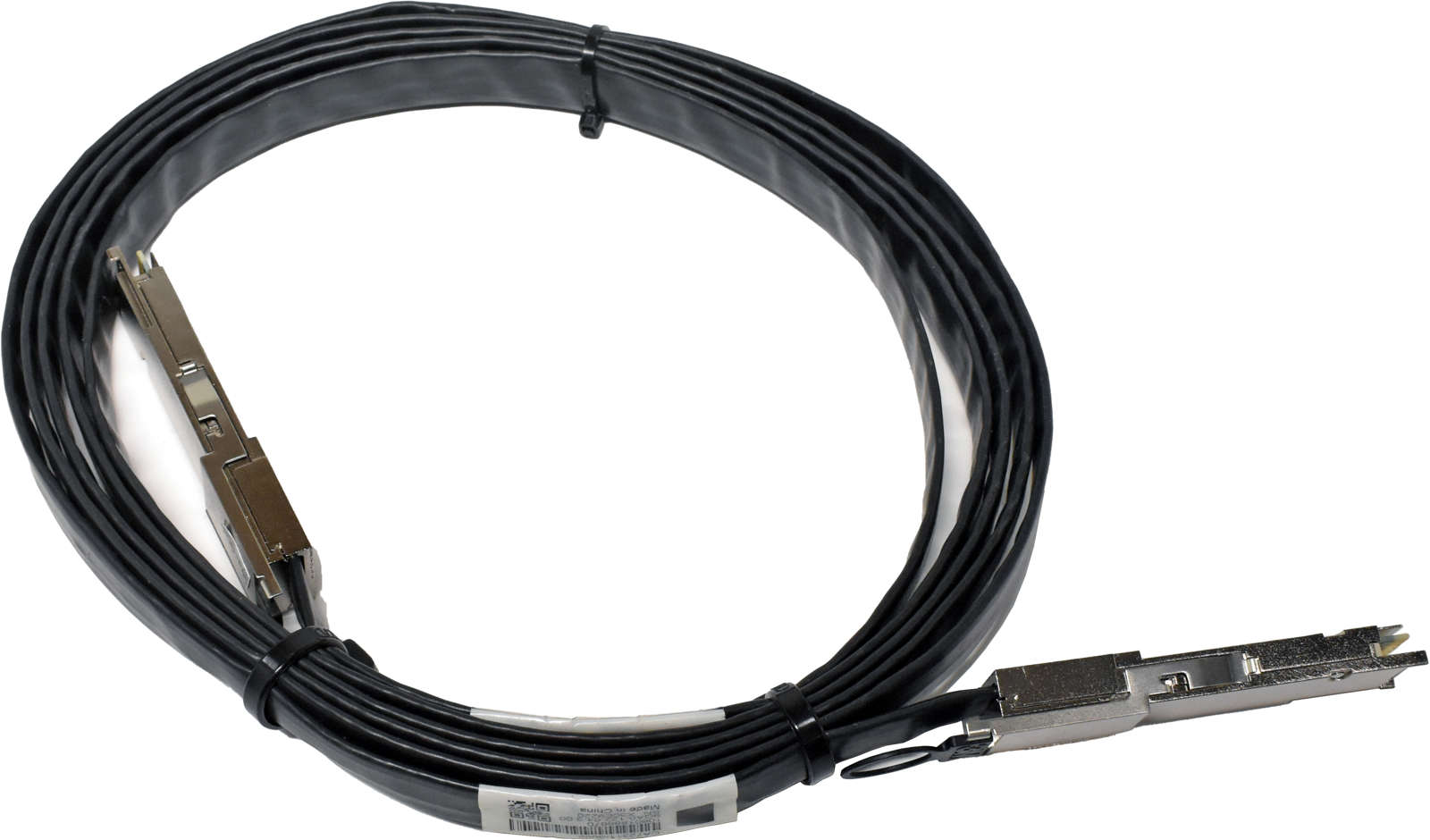 Fujitsu-CA72311-3002-10601886670-40G-QSFP---QSFP-D-001.jpg Fujitsu CA72311-3002 10601886670 40G QSFP+ - QSFP+ Data Cable CU 3m for DX8700 DX8900