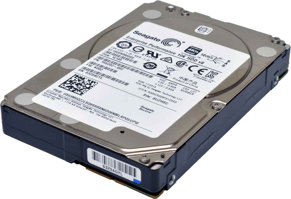 Seagate 1.8TB 2.5" 10k 12G SAS HDD Festplatte ST1800MM0088 Server Storage Seagate 1.8TB 2.5" 10k 12G SAS HDD Festplatte ST1800MM0088 Server Storage