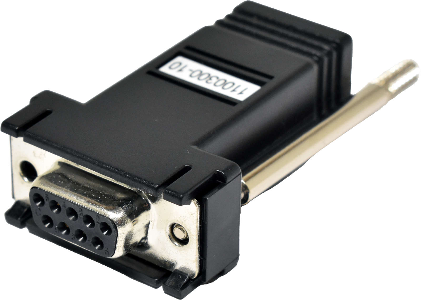 Perle IOLAN SCSC DBA0020C 04007040 1100300-10 Crossover Adapter with SUN/Cisco pinout DB-9F - RJ-45