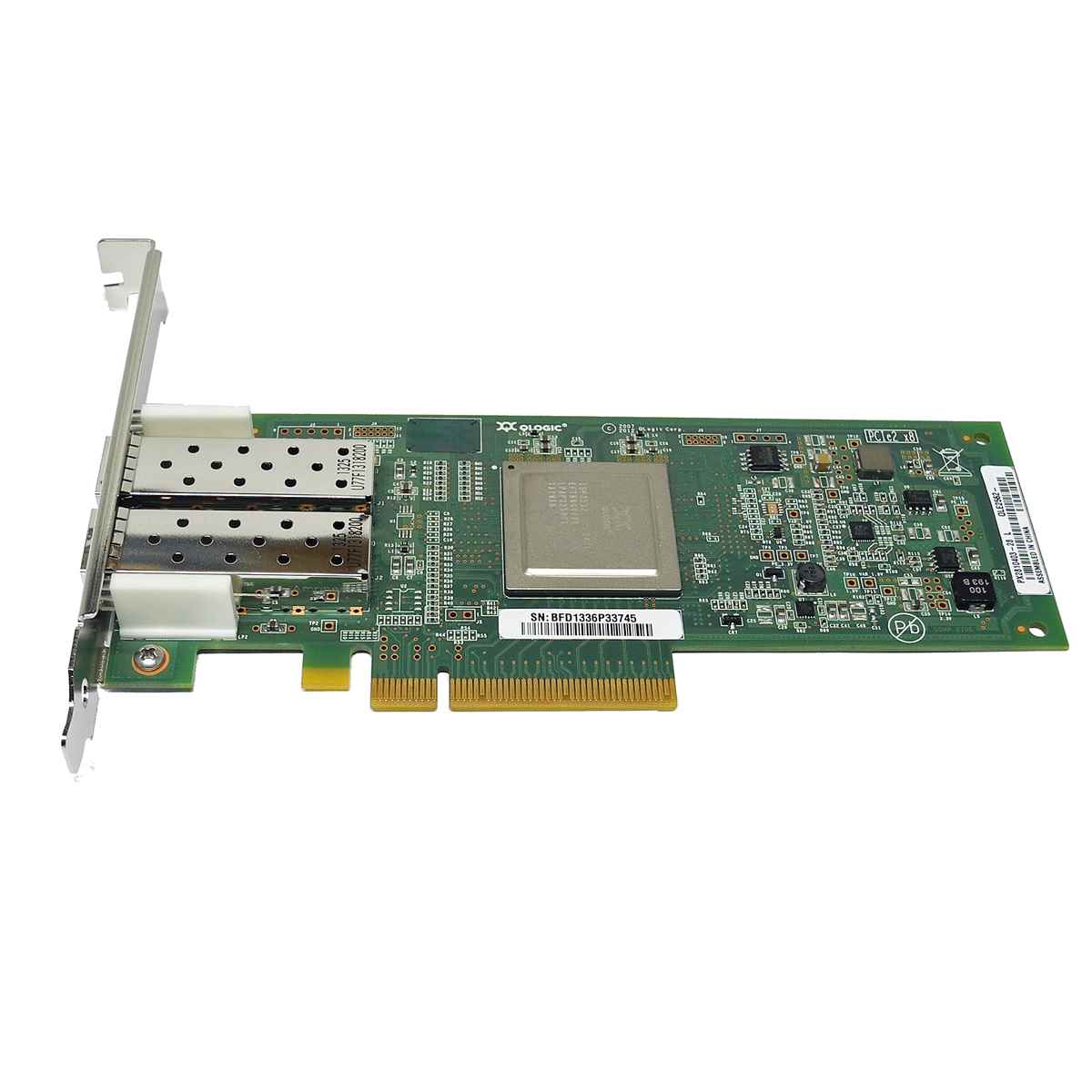 QLogic QLE2562-SUN FC Dual-Port 8 Gb PCI-E x8 Network Adapter PN 371-4325-01 FP