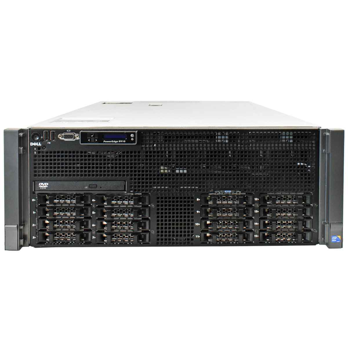 Dell PowerEdge R910 Server 2x Ten Core E7-4870 CPU 32 GB RAM PERC H700 16Bay 2,5" Dell PowerEdge R910 Server 2x Ten Core E7-4870 CPU 32 GB RAM PERC H700 16Bay 2,5"
