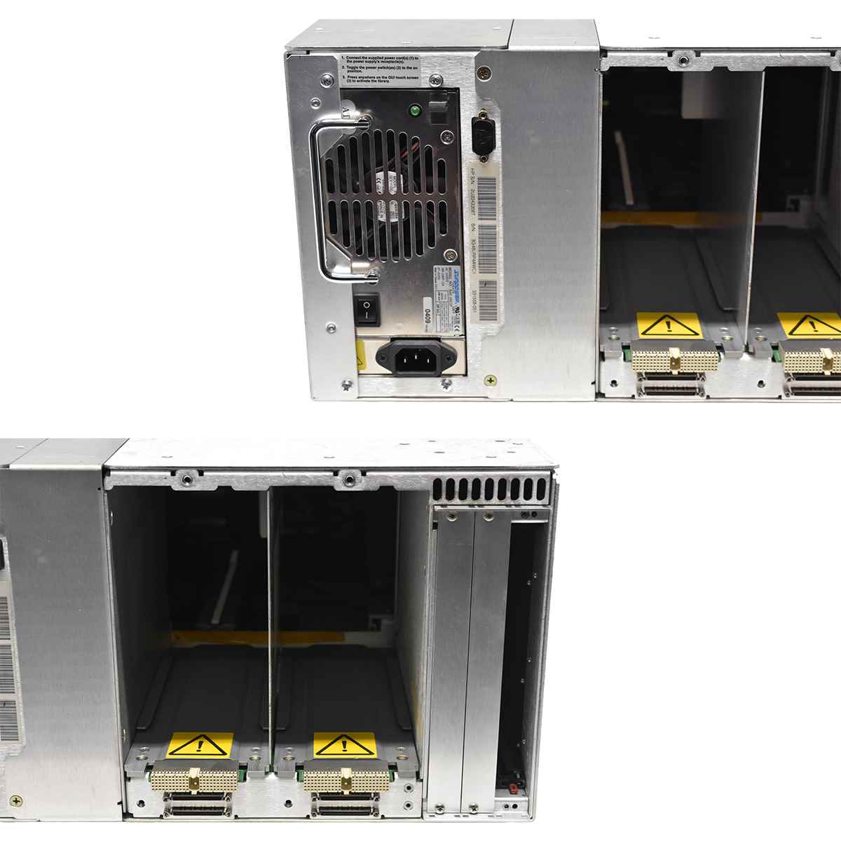 HP StorageWorks MSL6030 Tape Library + Rack Rail Kit + PSU no Tape Drives no Controller HP StorageWorks MSL6030 Tape Library + Rack Rail Kit + PSU no Tape Drives no Controller