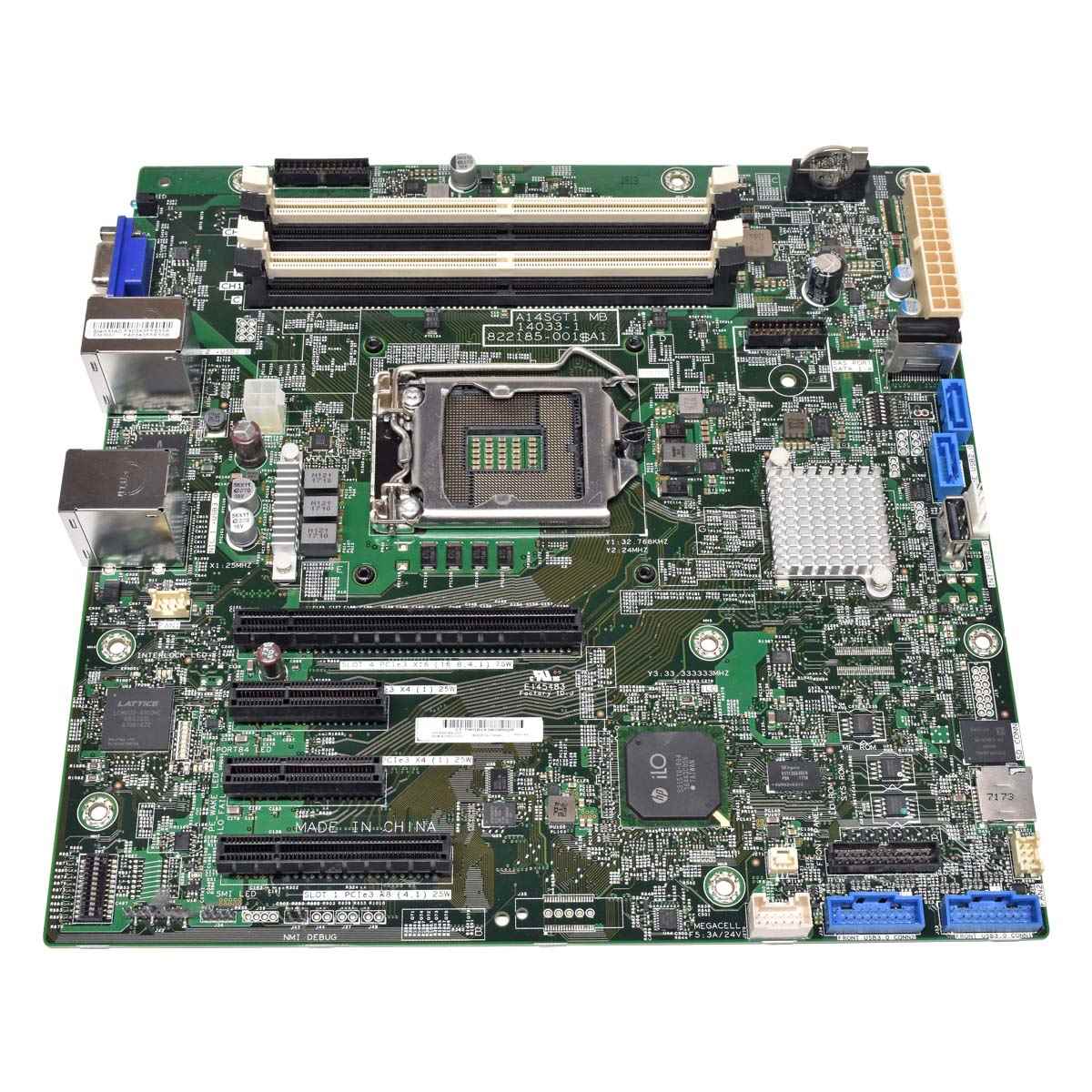 HP ProLiant ML30 Gen9 Mainboard 822184-002 Intel FCLGA1151 DDR4 HP ProLiant ML30 Gen9 Mainboard 822184-002 Intel FCLGA1151 DDR4