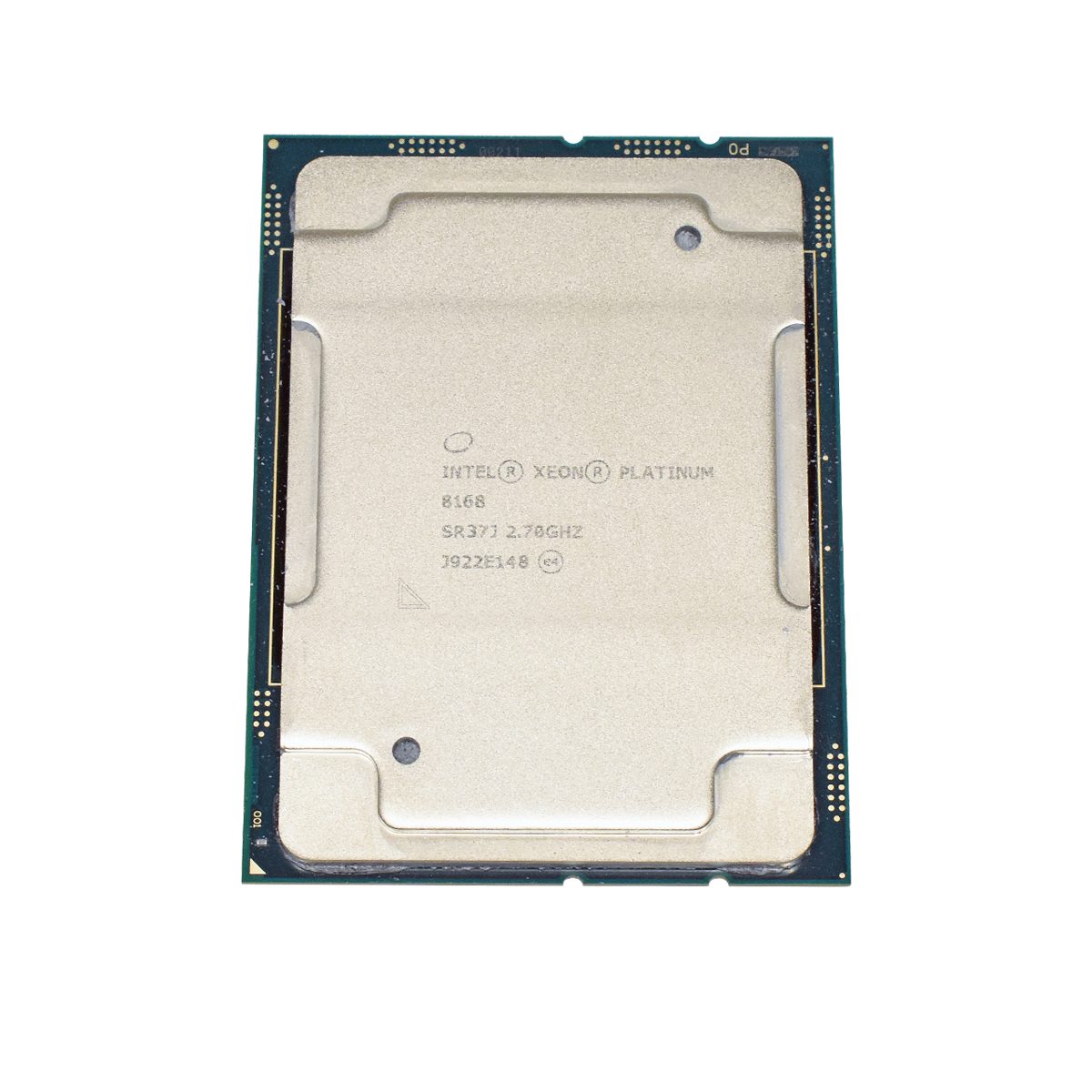 Intel Xeon CPU Platinum Processor 8168 24-Core 33MB Cache 2.7GHz LGA3647 SR37J Intel Xeon CPU Platinum Processor 8168 24-Core 33MB Cache 2.7GHz LGA3647 SR37J