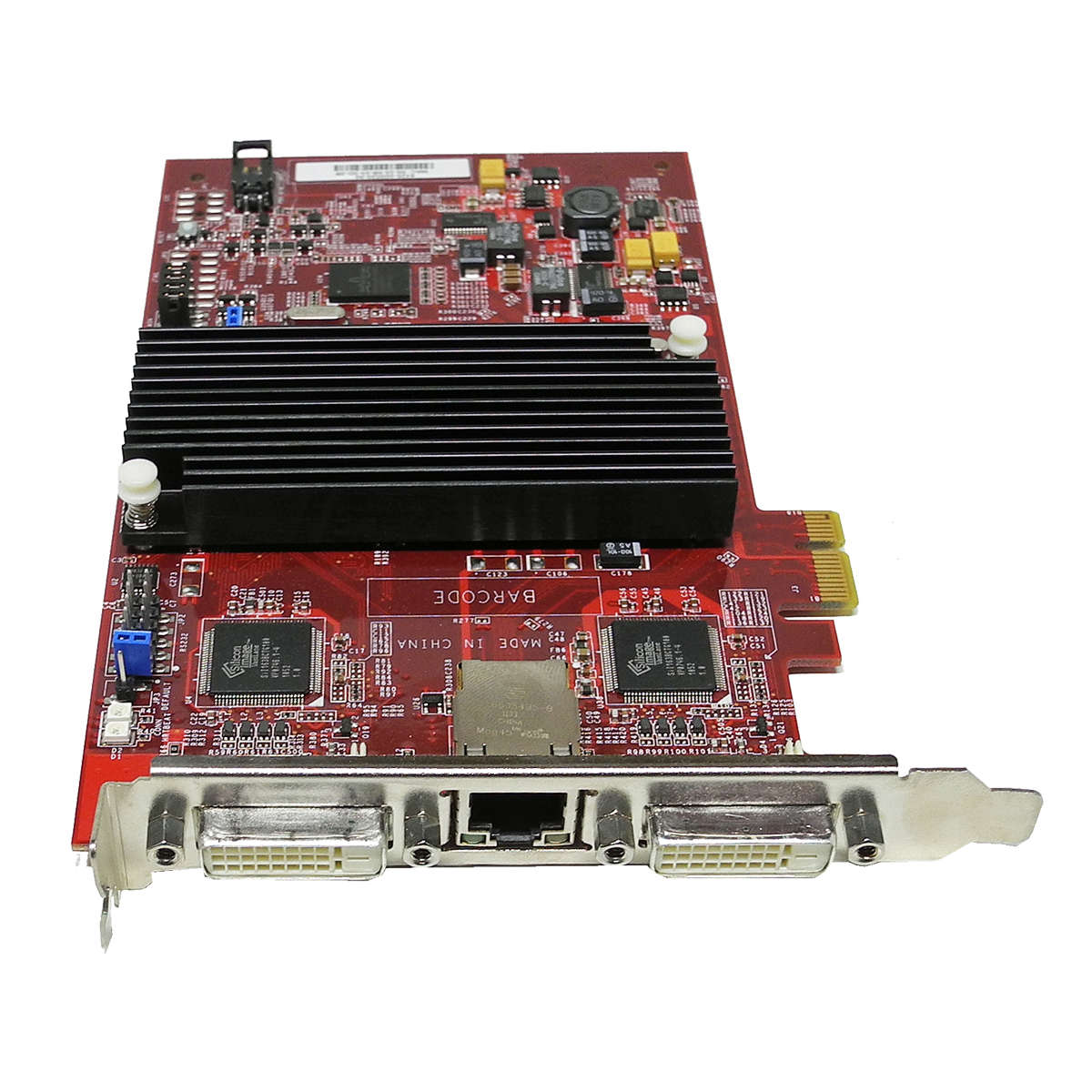 DELL-FX100-1x-RJ45-2x-DVI-Ports-PCIe-x1-Remote-Man-003.jpg DELL FX100 1x RJ45 2x DVI Ports PCIe x1 Remote Management Card Precision R5500 T5600 0WHKJK