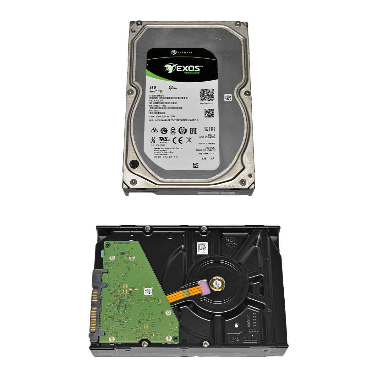 Seagate Exos Enterprise 7E8 2TB ST2000NM004A 3.5" 7,2K 12G SAS HDD Seagate Exos Enterprise 7E8 2TB ST2000NM004A 3.5" 7,2K 12G SAS HDD
