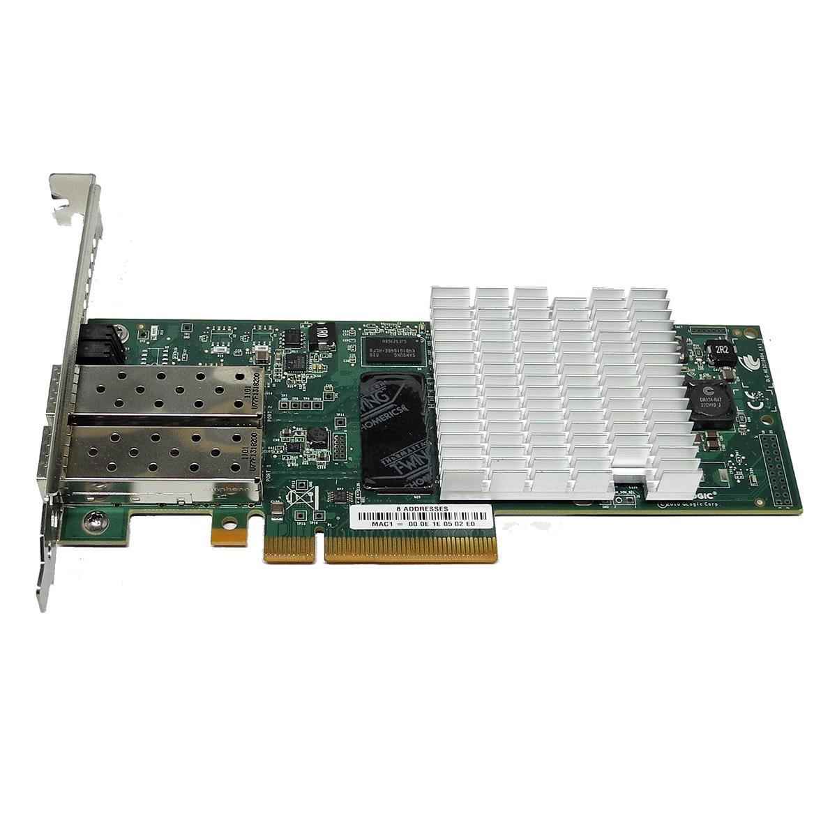 QLogic QLE8242-HP FC Dual-Port 10GB SFP+ PCI-E x8 Converged Network Adapter FP QLogic QLE8242-HP FC Dual-Port 10GB SFP+ PCI-E x8 Converged Network Adapter FP