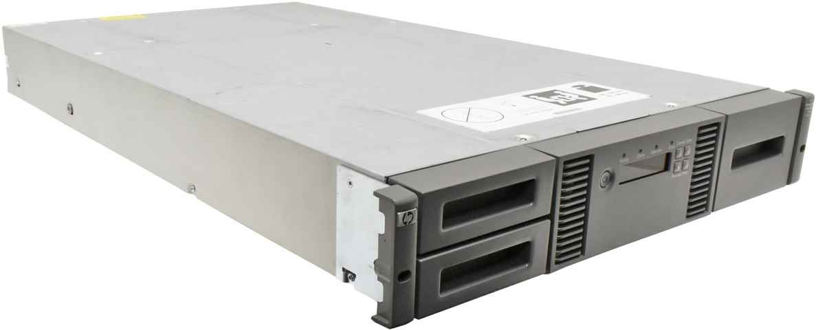HP StorageWorks MSL2024 C0H21A Tape Library 407351-001 24-Slot 2x LTO-6 706824-001 8G FC 6G SAS HP StorageWorks MSL2024 C0H21A Tape Library 407351-001 24-Slot 2x LTO-6 706824-001 8G FC 6G SAS