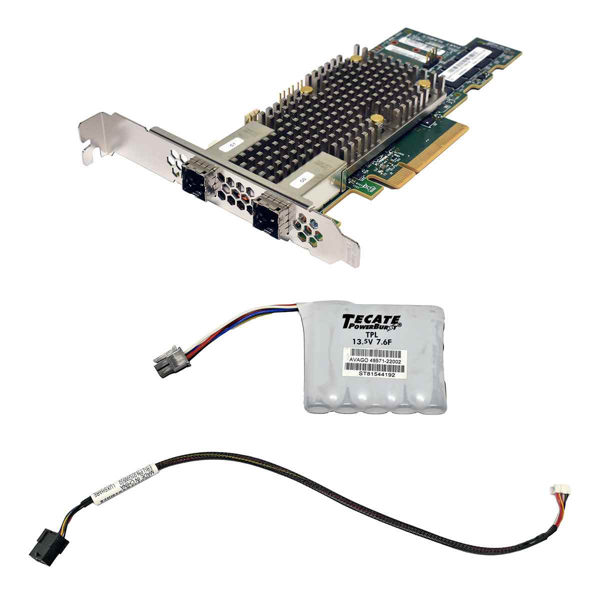 Lenovo LSI 01KN510 SAS9480-8E Dual-Port SFF-8644 MiniSAS HD PCIe x8 RAID Controller FP Lenovo LSI 01KN510 SAS9480-8E Dual-Port SFF-8644 MiniSAS HD PCIe x8 RAID Controller FP