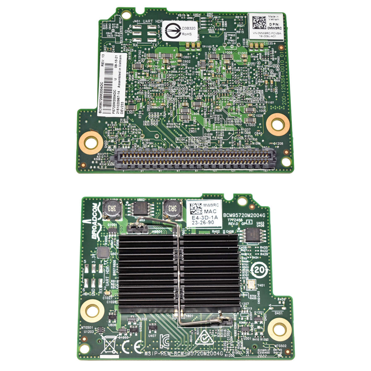 Dell-Broadcom-5720-0MW9RC-Network-Daughter-Card-BC-002.jpg Dell Broadcom 5720 0MW9RC Network Daughter Card BCM95720M2004DC New Neu