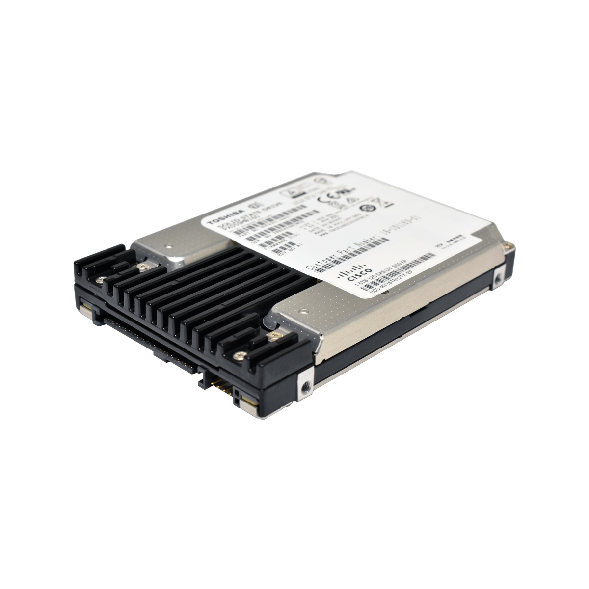 Toshiba Cisco PX05SMB160 UCS-HY16TB12TX-EP 1.6TB SAS 12G 2.5“ Solid State Drive (SSD) Toshiba Cisco 1.6TB 2.5" 12G SAS SSD PX05SMB160 UCS-HY16TB12TX-EP PowerEdge, ProLiant G10 G11