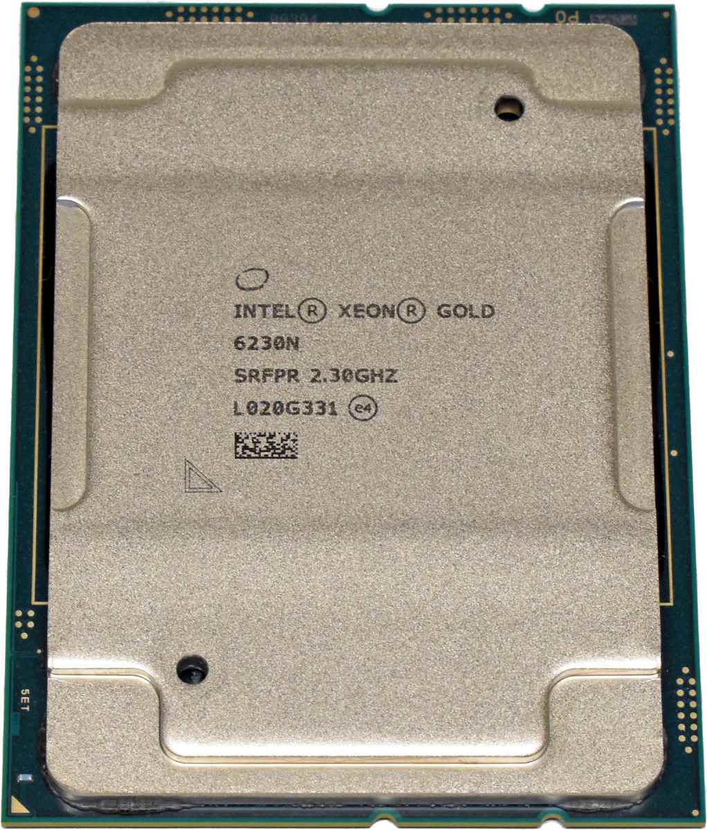 Intel Xeon Gold Processor 6230N 20-Core 2.30 GHz 27.5 MB Cache SRFPR FCLGA3647