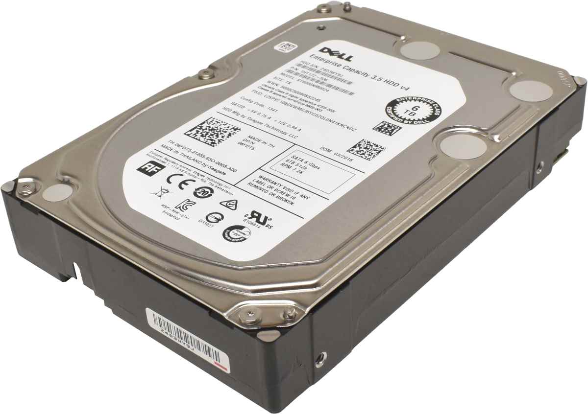 Dell Seagate 6TB 3.5" 7.2K 6G SATA HDD Festplatte ST6000NM0024 06FDT5 1HT17Z-536 Dell Seagate 6TB 3.5" 7.2K 6G SATA HDD Festplatte ST6000NM0024 06FDT5 1HT17Z-536