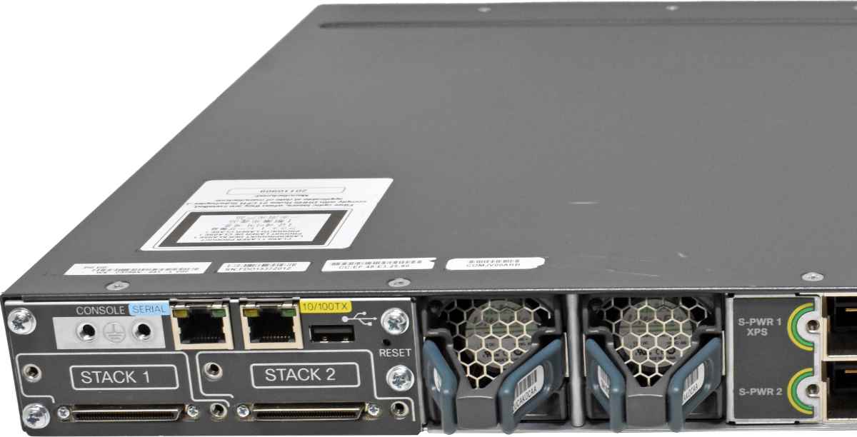 Cisco Catalyst WS-C3750X-24T-L 24-Port Gigabit Ethernet Switch + Network Module C3KX-NM-10G Cisco Catalyst WS-C3750X-24T-L 24-Port Gigabit Ethernet Switch + Network Module C3KX-NM-10G