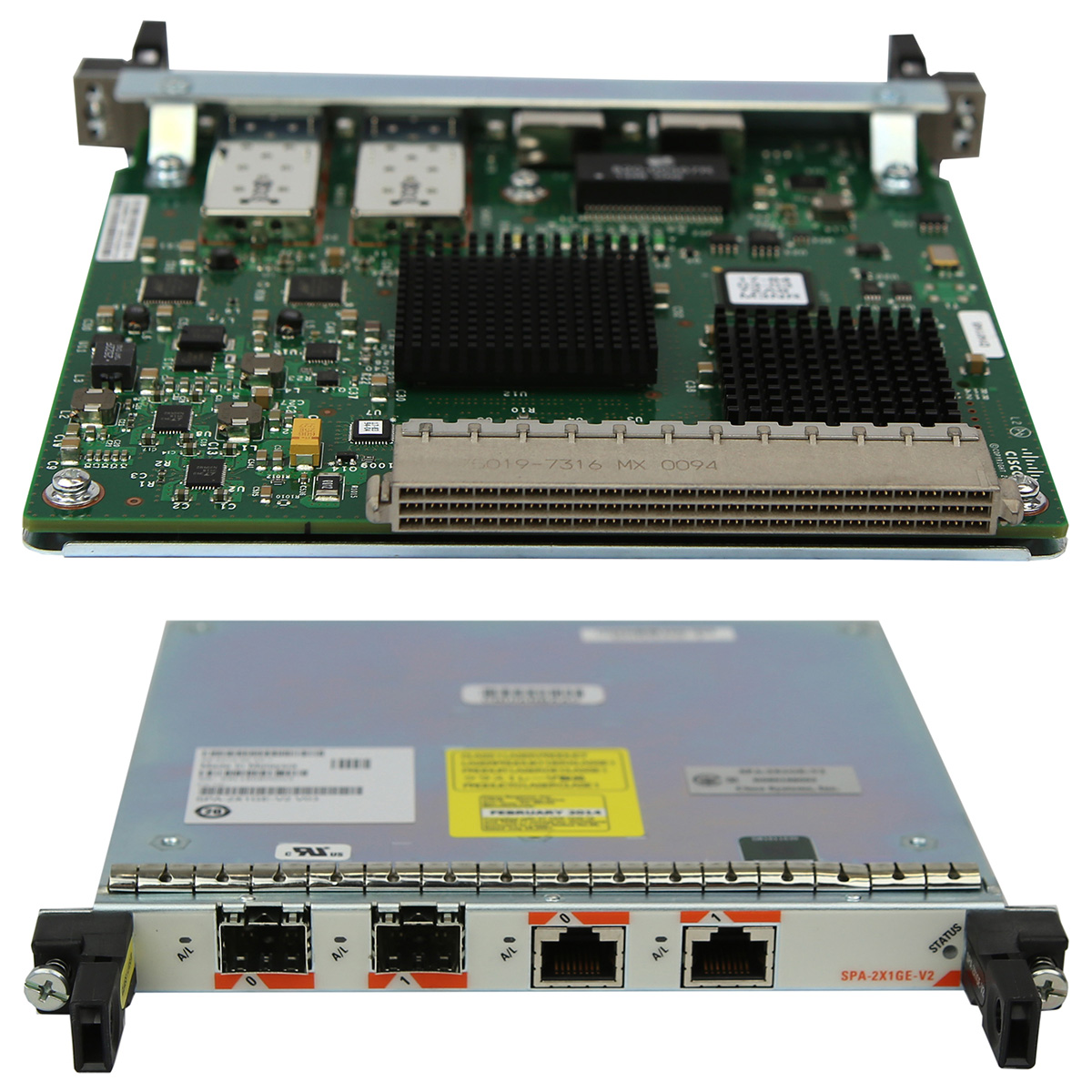 Cisco Module SPA-2X1GE-V2 2-Port Gigabit Ethernet Shared Port Adapter 68-4313-02 Cisco Module SPA-2X1GE-V2 2-Port Gigabit Ethernet Shared Port Adapter 68-4313-02