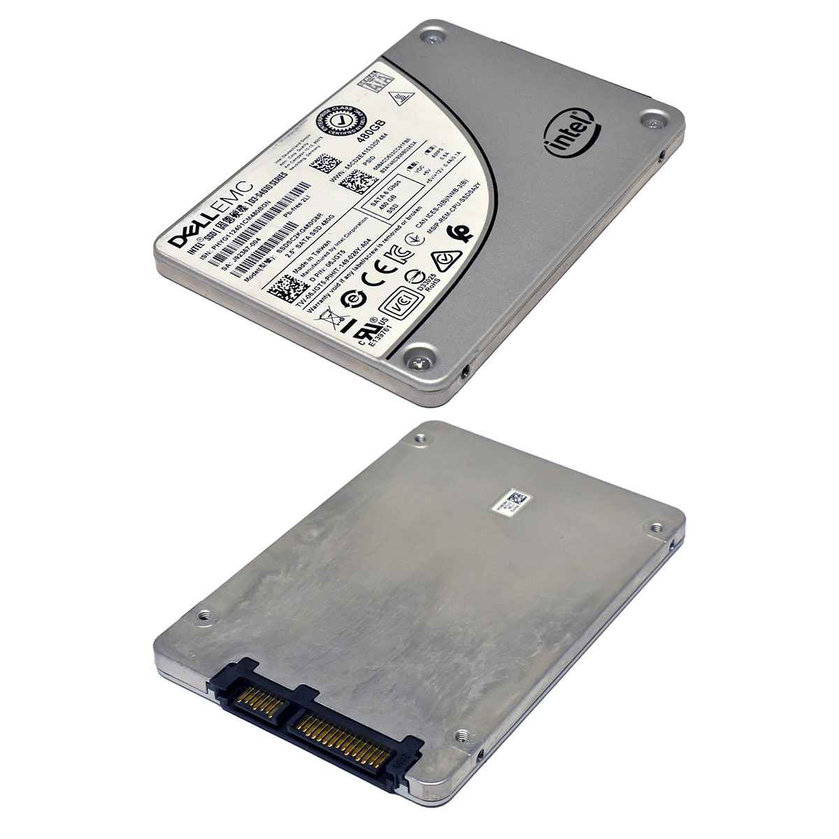 Dell EMC Intel SSD D3-S4610 Series 480GB 2.5 Zoll 6G SATA SSDSC2K480G8R 06JGT5