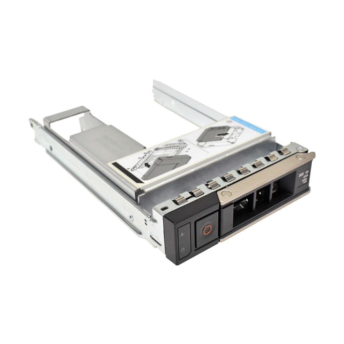 Dell-HDD-Caddy-3-5-0X7K8W-Adapter-3-5-to-2-5-09W8C-005.jpg Dell HDD Caddy 3.5" 0X7K8W + Adapter 3.5" to 2.5" 09W8C4 for R740 R740xd R940 C6420