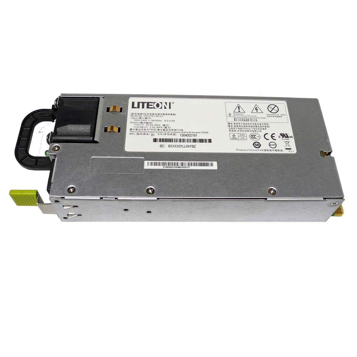 Lite-On-750W-Power-Supply-Netzteil-PS-2751-2H-LF-f-004.jpg Lite-On 750W Power Supply/Netzteil PS-2751-2H-LF für Huawei RH1288 RH2285 RH2288