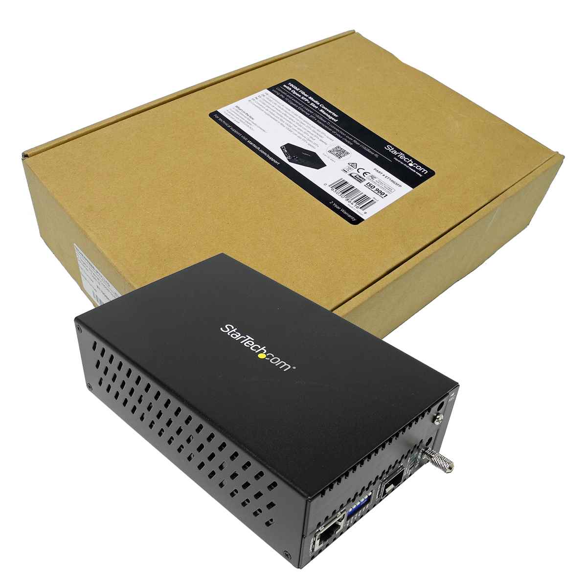 StarTech ET10GSFP 10Gb Copper 10GBase-T/Fiber 10GBase-R Media Converter neu OVP StarTech ET10GSFP 10Gb Copper 10GBase-T/Fiber 10GBase-R Media Converter neu OVP