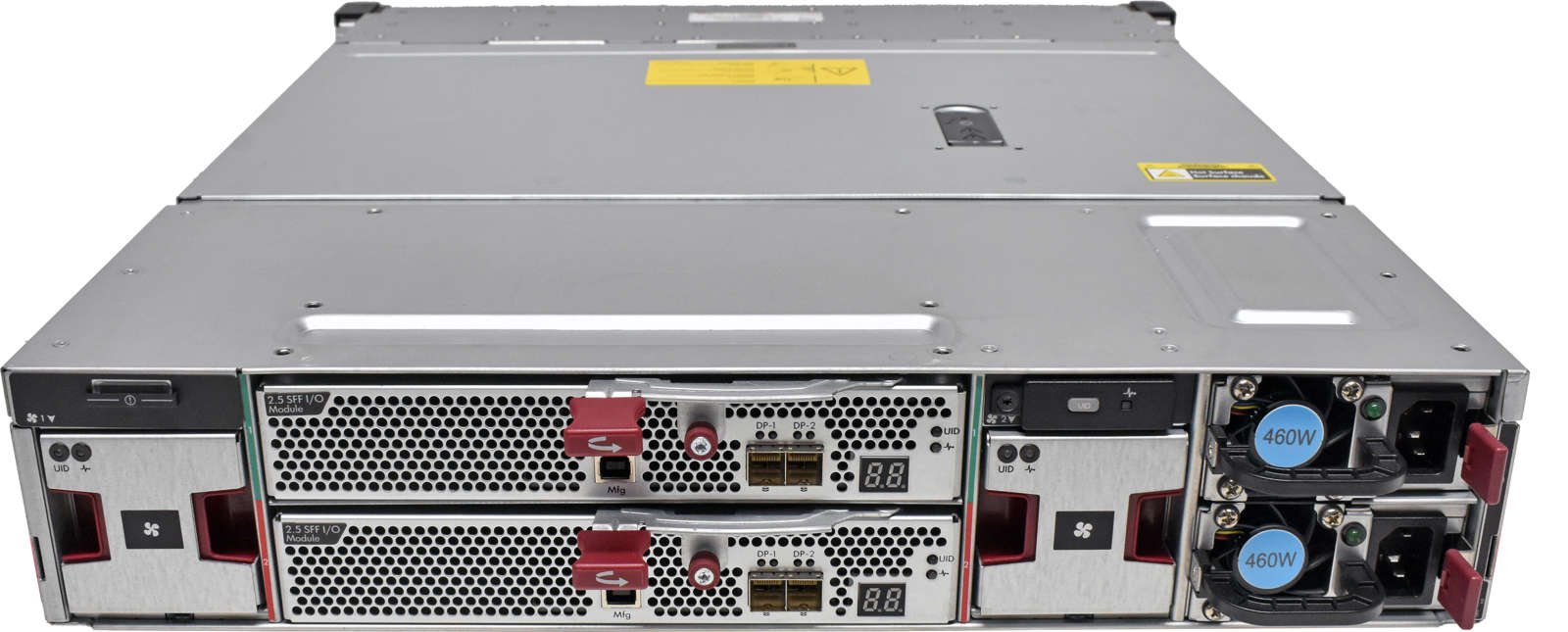 HP-Enterprise-D3710-SFF-Enclosure-Q1J10-63003-25x-002.jpg HP Enterprise D3710 SFF Enclosure Q1J10-63003 25x 2,5 Zoll Backplane 2x I/O Controller 2x PSU