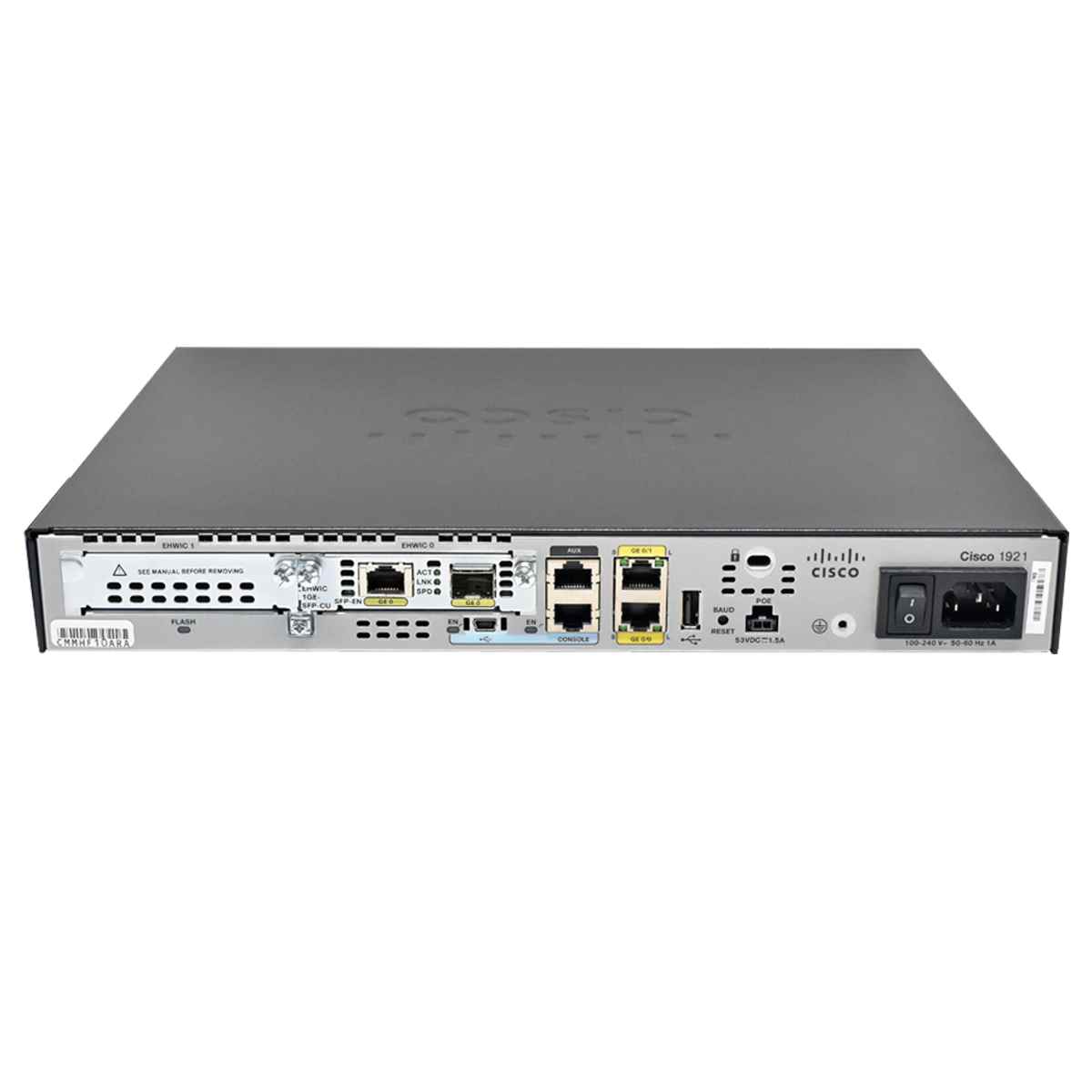 Cisco1921/K9 341-0402-01 Integrated Services Router + Modul EHWIC-1GE-SFP-CU