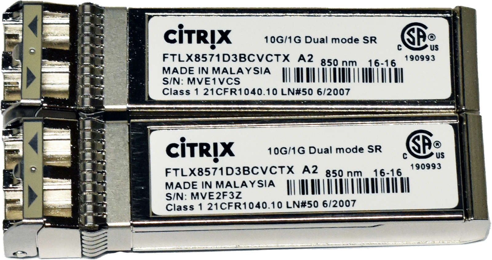 Citrix Netscaler MPX 8005 NS 2x10GE SFP+ 6xCu 2x Mini GBIC 2x PSU