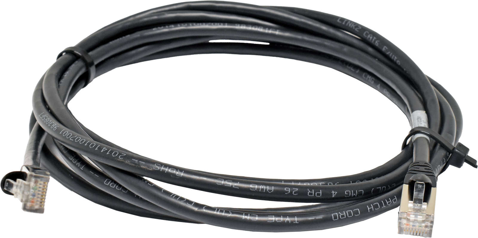 NetApp 112-00196 Patch Kabel Schwarz Cat6 RJ45 5m
